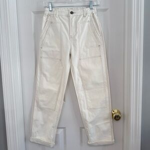 Anthropologie Pilcro The Roamer Pants Size 23 Ivory
